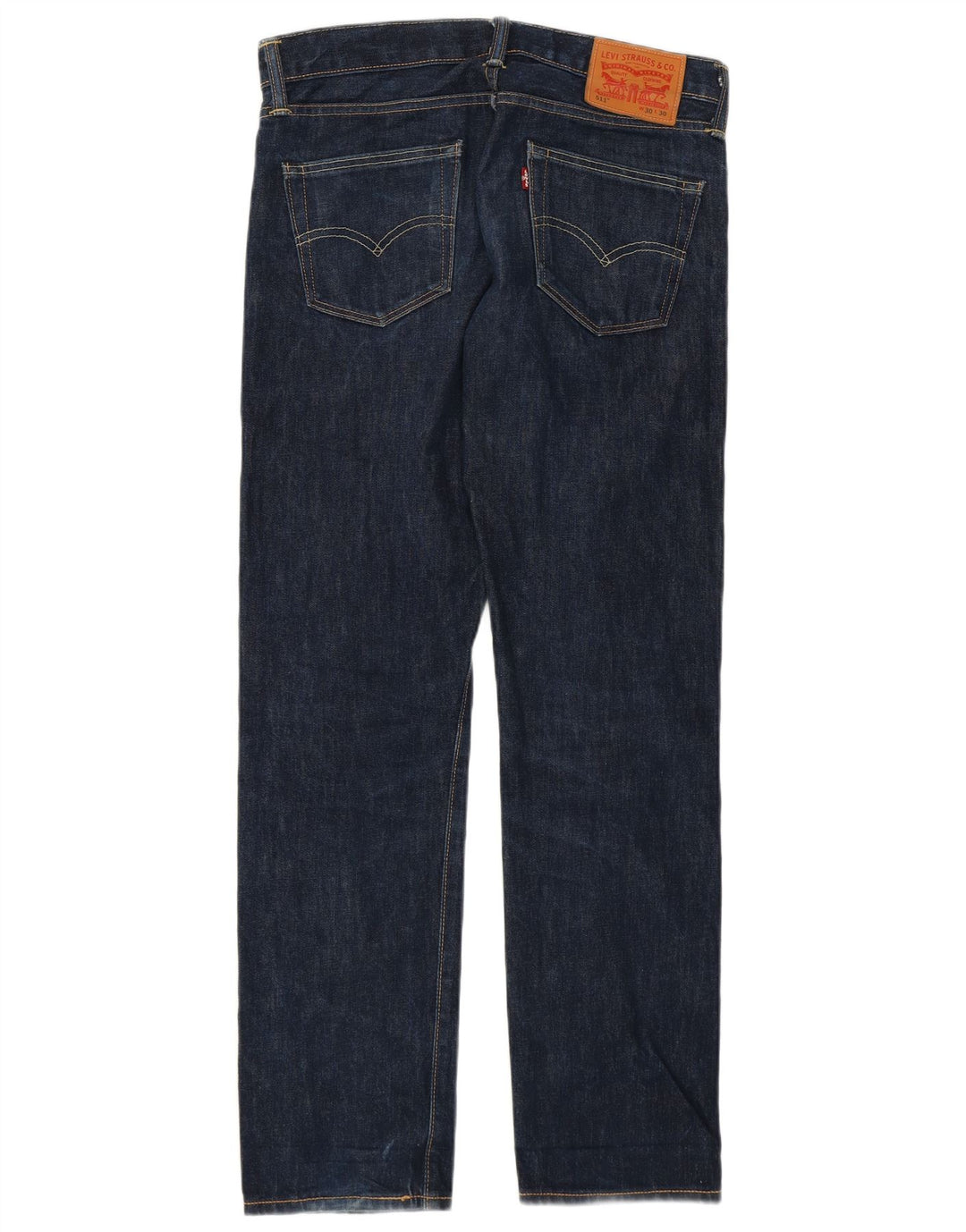 Levi's Mens 511 Slim Jeans W30 L30 Navy Blue Cotton