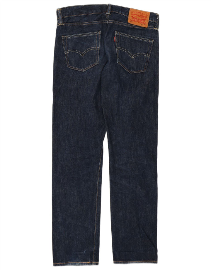 Levi's Mens 511 Slim Jeans W30 L30 Navy Blue Cotton
