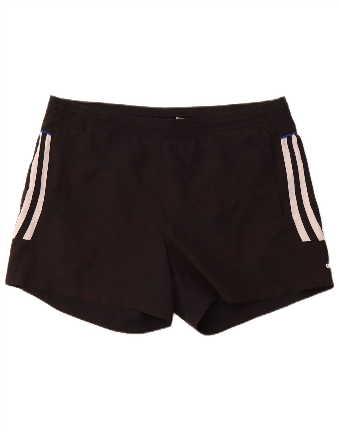 Pantaloncini sportivi da uomo Adidas grandi in poliestere nero