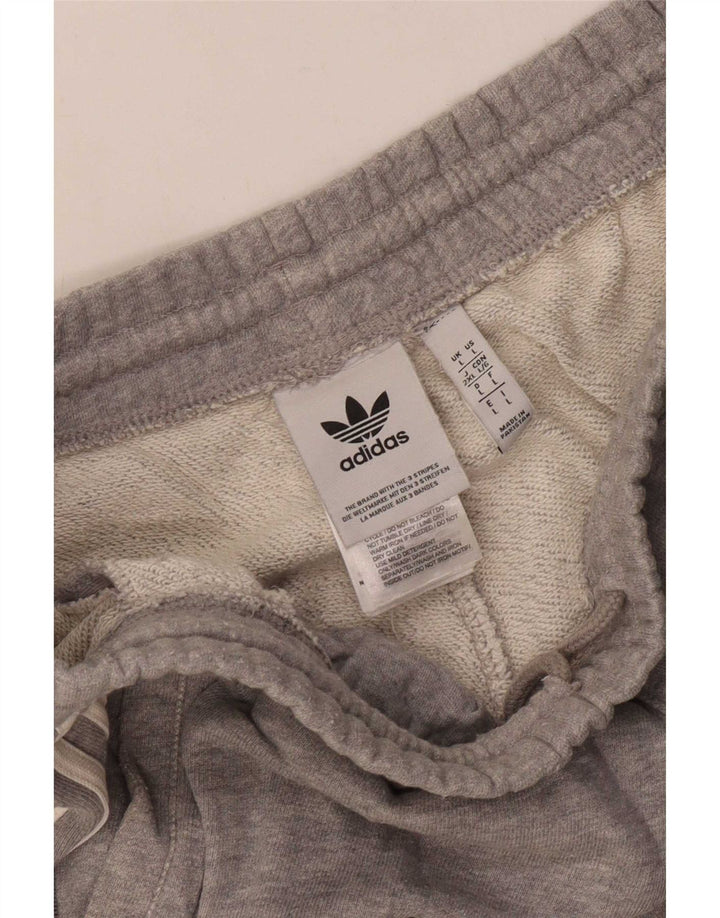 Adidas Mens Sport Shorts Large Grey Flecked Cotton