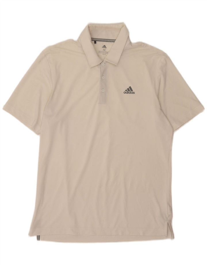 Adidas muška polo majica srednje bijele boje od poliestera