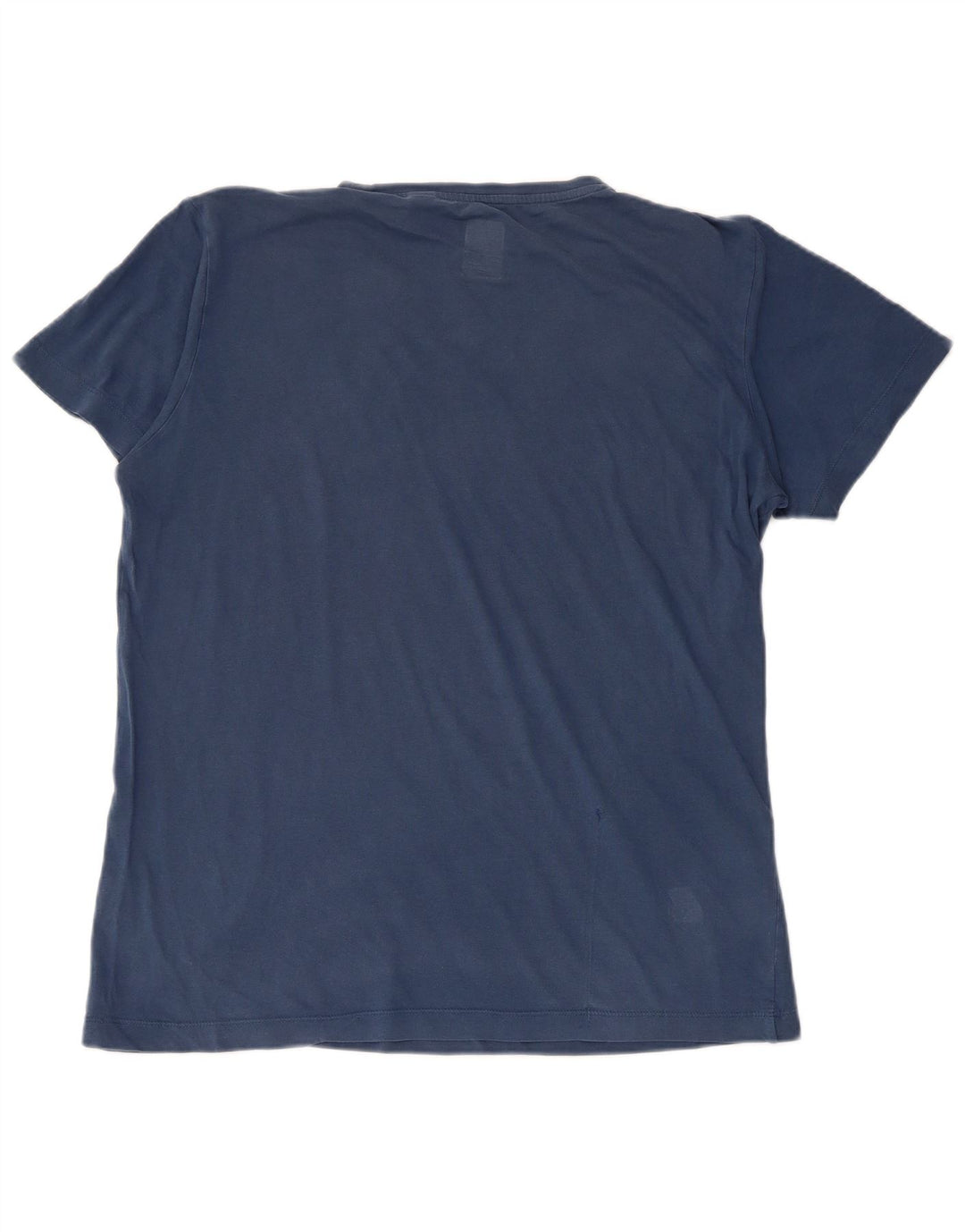 T-shirt uomo K-WAY Top Large in cotone blu