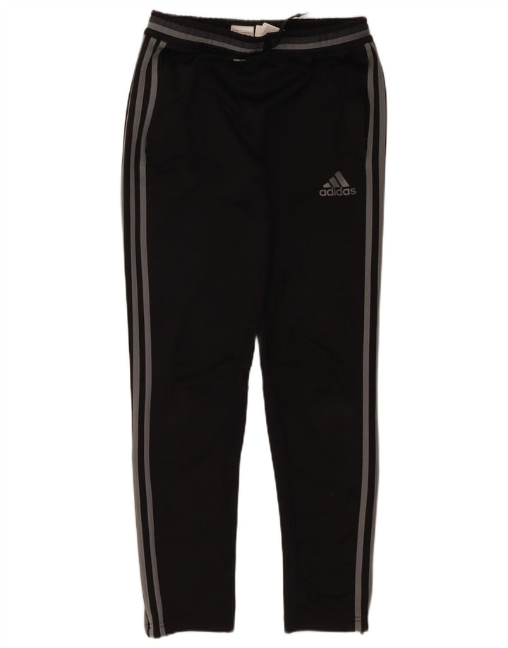 Pantaloni della tuta Adidas Climacool da ragazzo 13-14 anni in poliestere nero