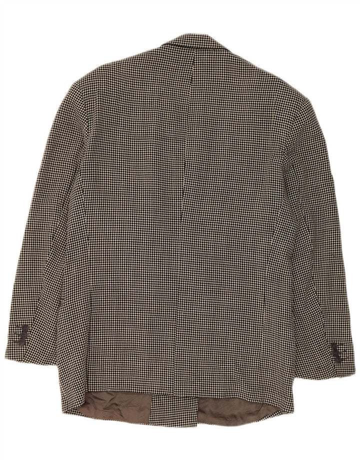 Jachetă pentru femei Hugo Boss cu două piepturi IT 50 XL, gri cu pete