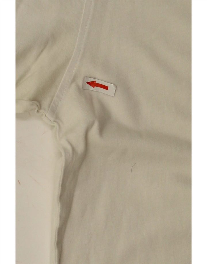 Tommy Hilfiger Mens Regular Fit T-Shirt Top Medium White Cotton