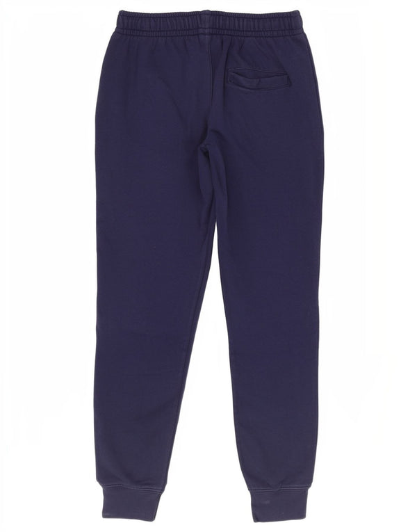 Nike Pantalon de survêtement graphique pour homme en coton bleu marine Taille S