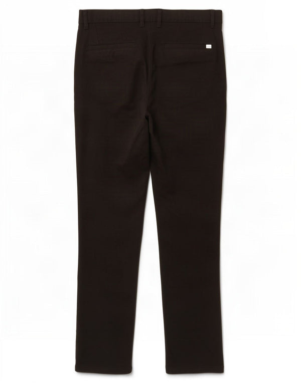 Zara Mens Skinny Chino Trousers EU 40 Medium W31 L29 Black Polyester