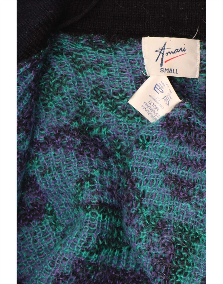 Amari Womens Oversized Longline Cardigan Sweater UK 10 Small Multicoloured