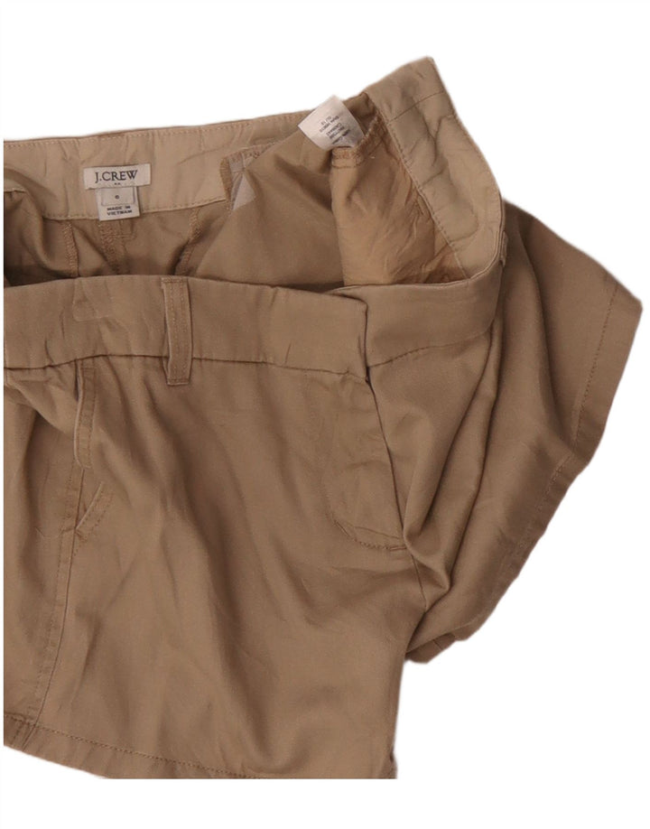 J. CREW Womens Chino Shorts US 6 Medium W30  Beige Cotton