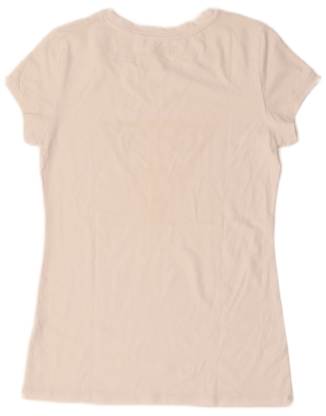 Guess Womens Graphic T-Shirt Top UK 12 Medium White