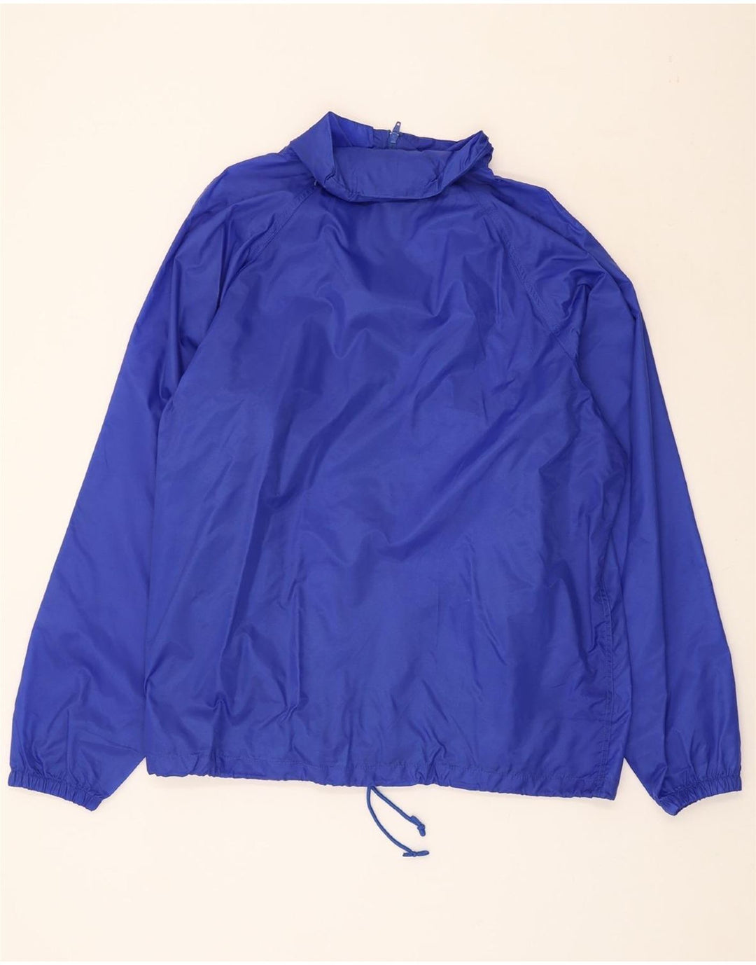 ERREA Mens Rain Jacket UK 44 2XL Blue Polyamide Vintage Errea and Second-Hand Errea from Messina Hembry 