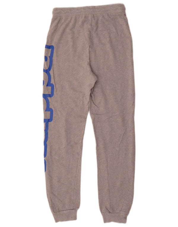 Kappa Mens Tezenis Graphic Trenirka Hlače Joggers Small Grey Flected