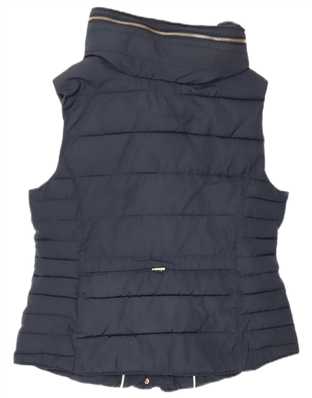 Monsoon Damen Wattierte Weste UK 14 Medium Marineblau Polyester