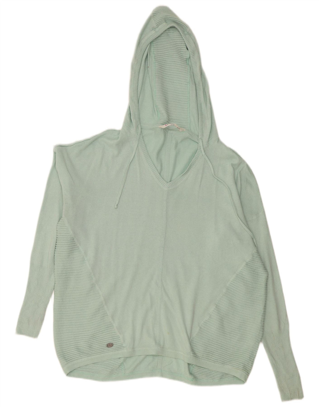 Athleta Damen-Pullover mit Kapuze, übergroß, UK 16, Größe L, Türkis