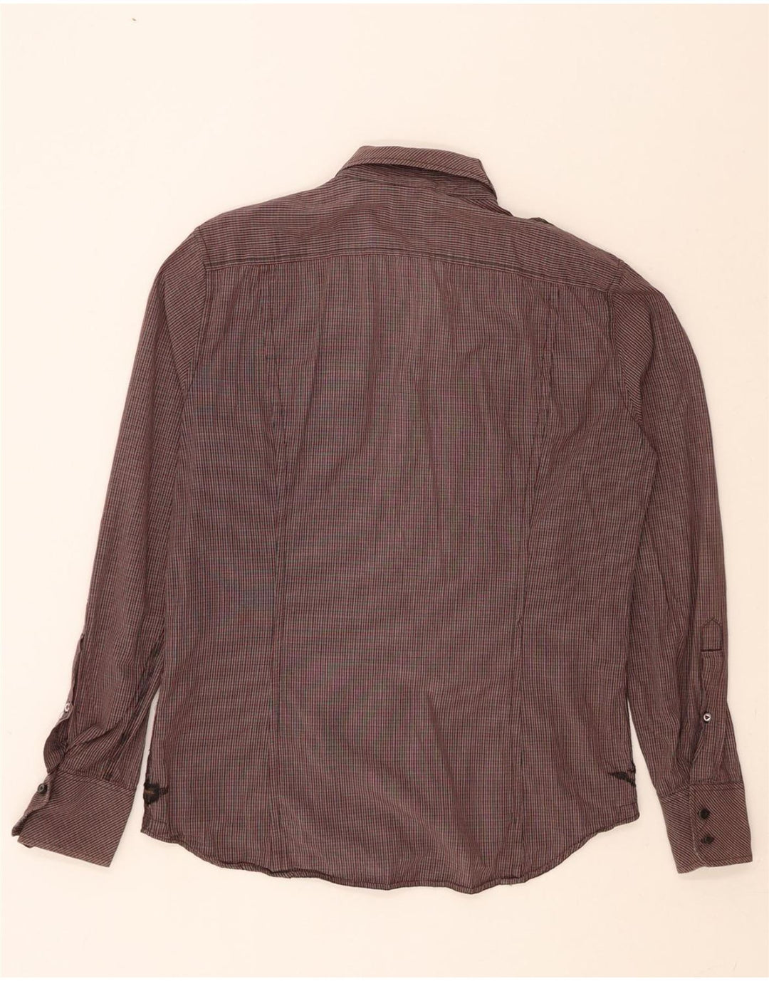 DIESEL Mens Military Flannel Shirt XL Multicoloured Check Cotton Vintage Diesel and Second-Hand Diesel from Messina Hembry 