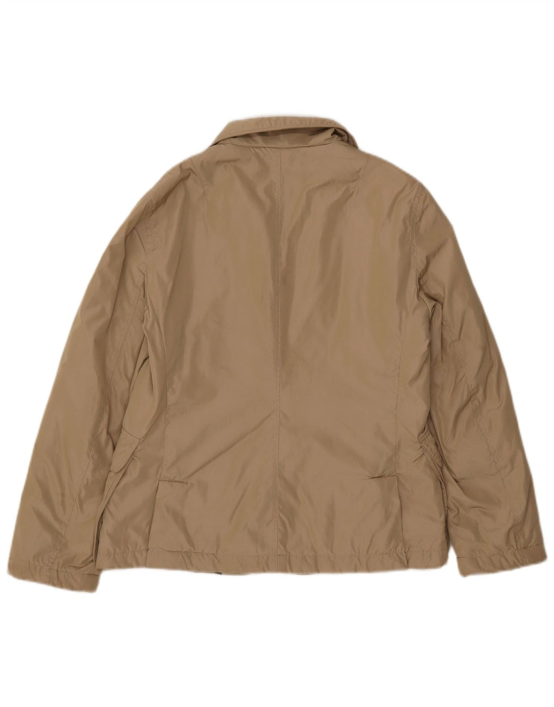 Aspesi Womens Utility Jacket UK 14 Large Beige Polyester