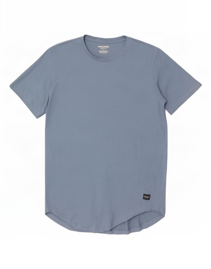 Jack & Jones T-Shirt Homme Grand Bleu Coton