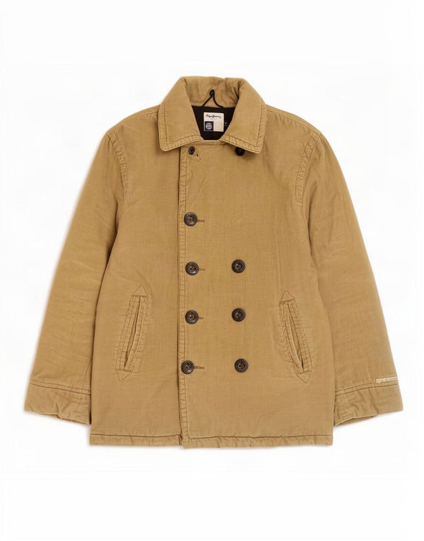 PEPE Jeans Mens Corduroy Jacket UK 38 Medium Beige