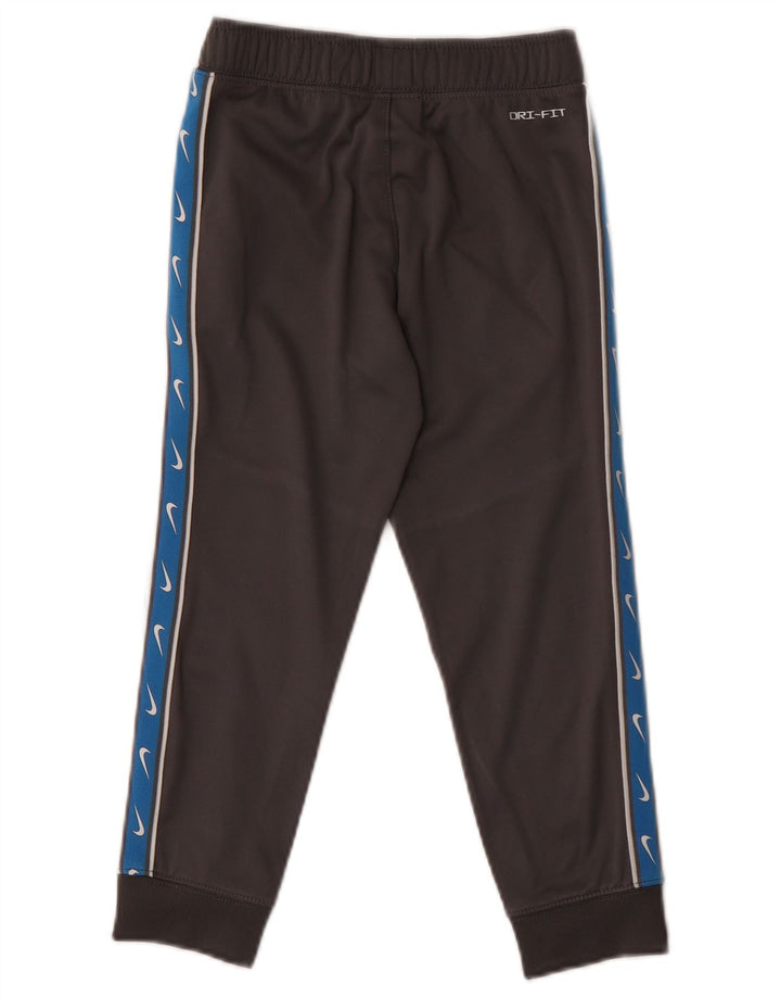 Nike Boys Dri Fit Tracksuit Trousers Joggers 5-6 Years Medium Grey
