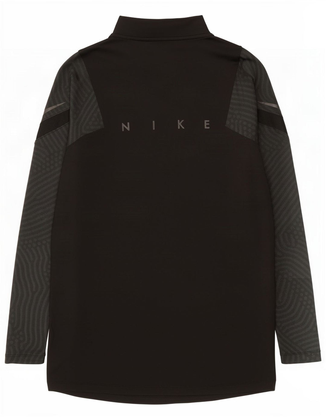 Мужской пуловер Nike Dri Fit с графическим принтом, спортивный костюм, маленький черный в тонкую полоску