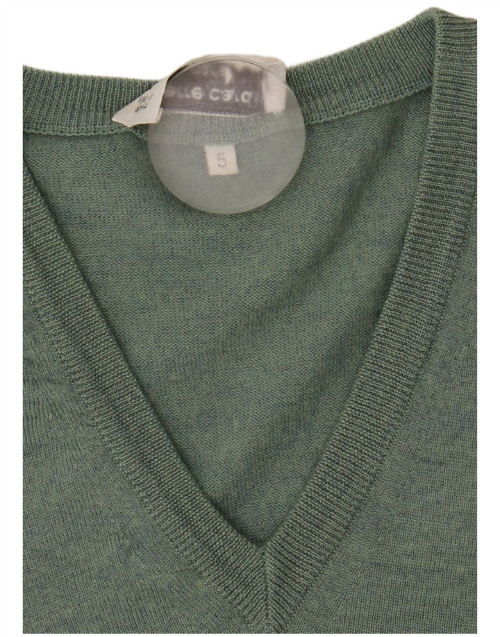 Pierre Cardin Herre V-hals sweater Medium Grøn