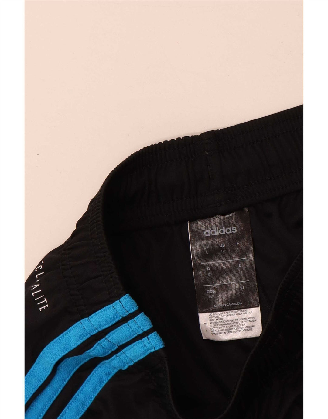 Adidas Mens Climalite Sport Shorts Small  Black Polyester