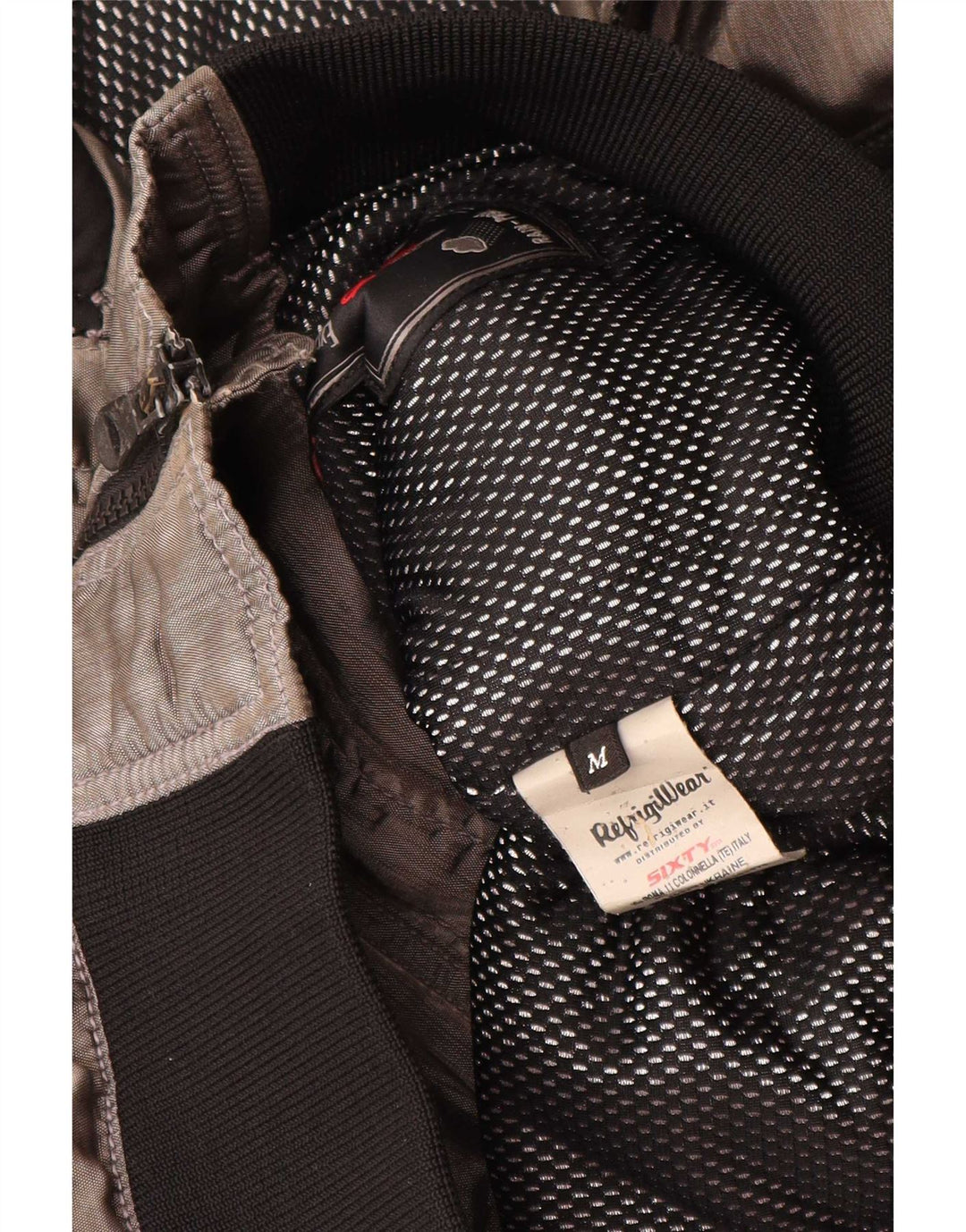 Refrigiwear Herre Bomber Jacket UK 38 Medium Grå Polyamid