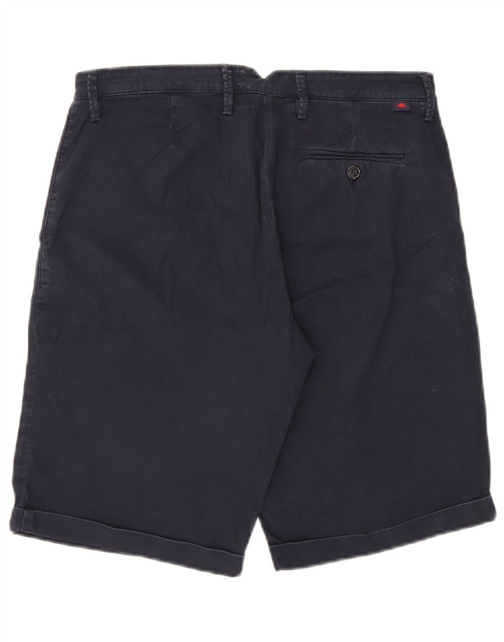 Kappa Womens Chino Shorts IT 44 Medium W32  Navy Blue