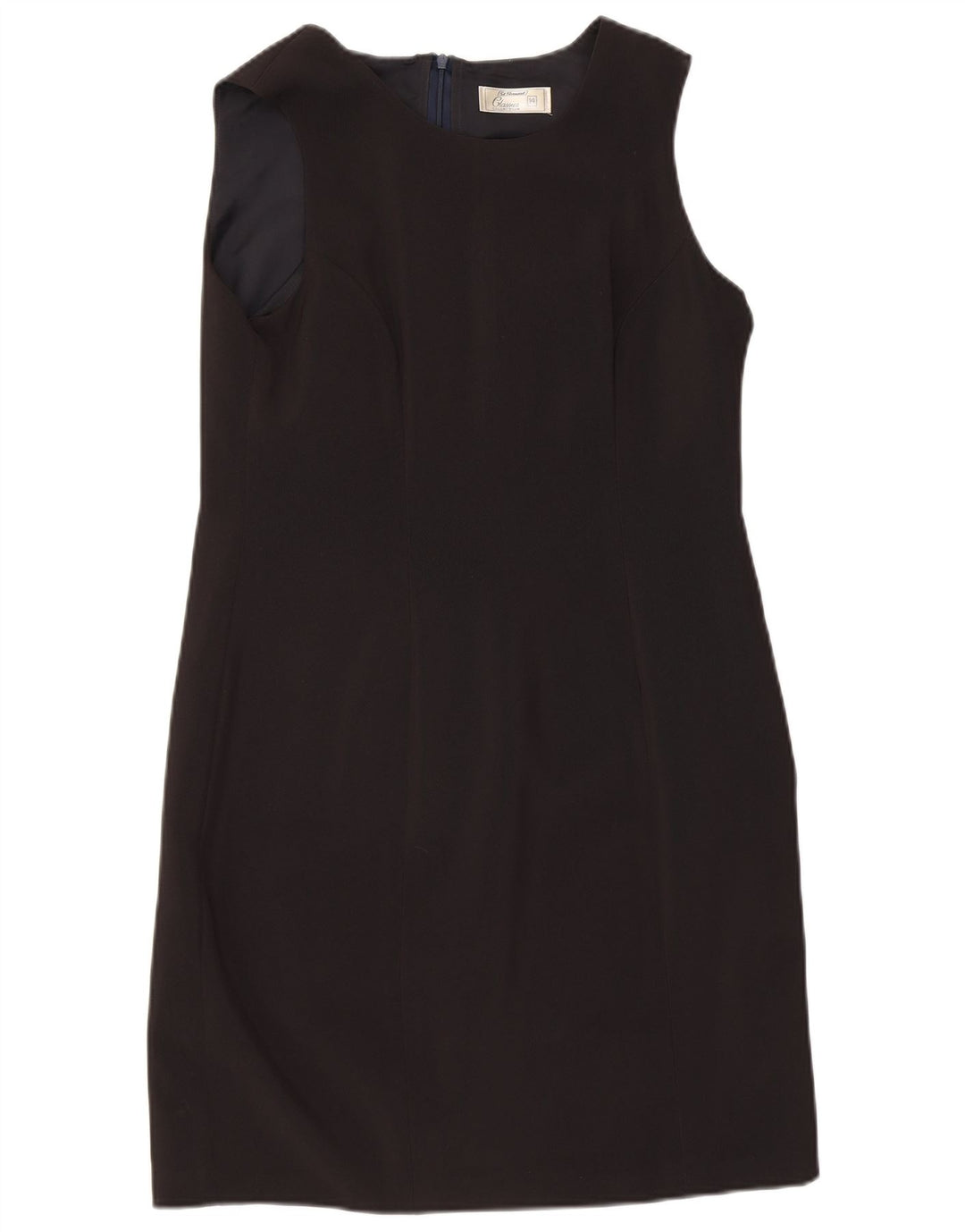 ST. BERNARD Womens Classic Sleeveless Sheath Dress UK 14 Medium Black
