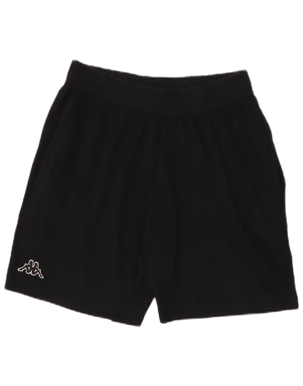 Kappa Mens Sport Shorts XL  Black Cotton