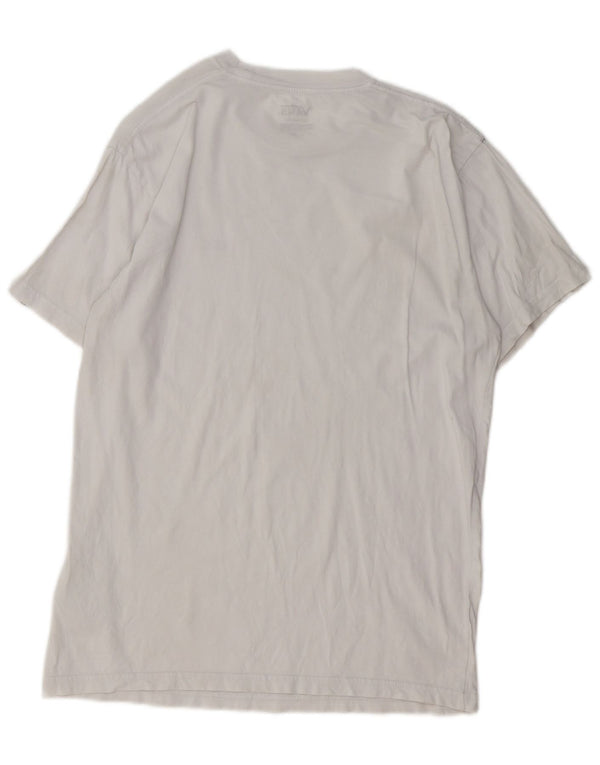 Vans Herre Classic Fit T-Shirt Top Medium Hvid Bomuld