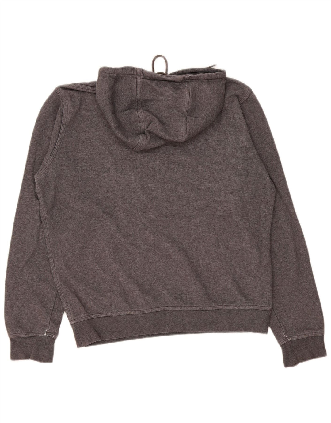 Nike Mens Hoodie Jumper Medium Grey Cotton