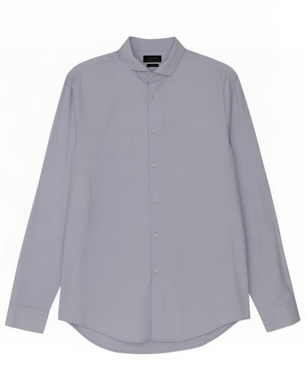 Zara Hombre Camisa Slim Fit XL Azul
