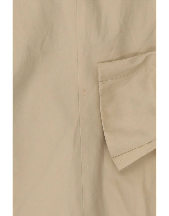 Massimo Dutti Chaqueta Blazer De 2 Botones Para Hombre EU 38 Pequeña Algodón Blanco Roto