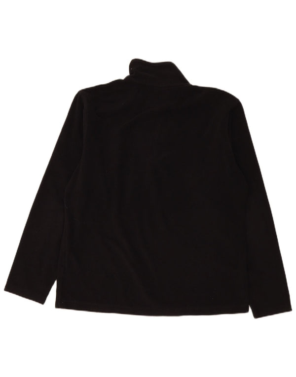 Diadora γυναικείο φερμουάρ Fleece Jumper UK 18 XL μαύρο πολυεστέρα