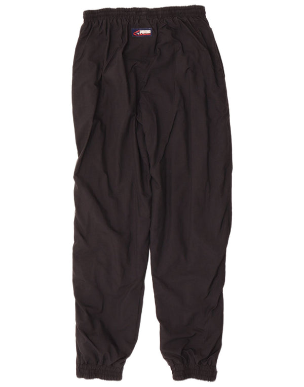Puma Mens Tracksuit Trousers Joggers Medium Black Nylon