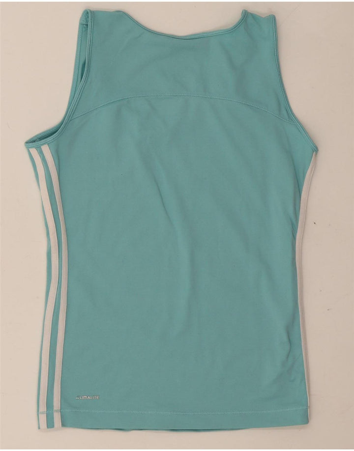 Adidas Womens Clima 365 Vest Top UK 14 Medium Blue