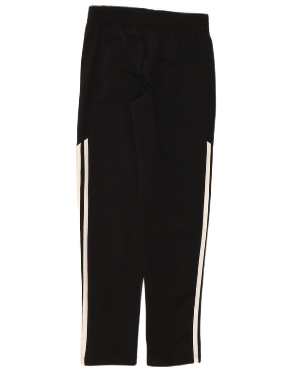 Adidas Boys Tracksuit Trousers 9-10 Years Black Polyester
