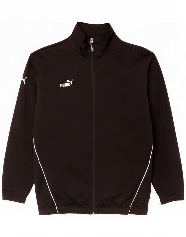 Veste de survêtement Puma pour garçons 15-16 ans Noir Polyester