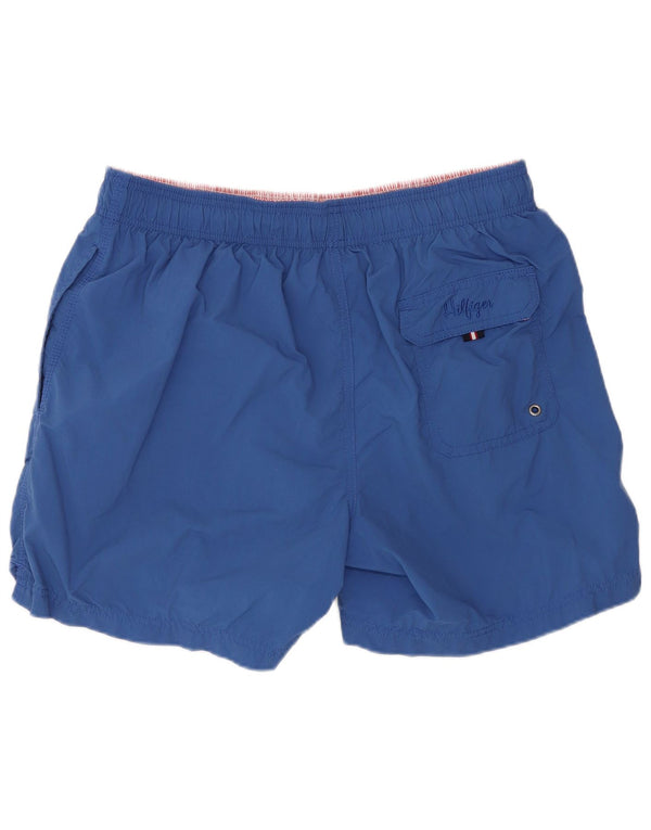 Tommy Hilfiger Ανδρικό κανονικό σορτς κολύμβησης Medium Blue Nylon Sports