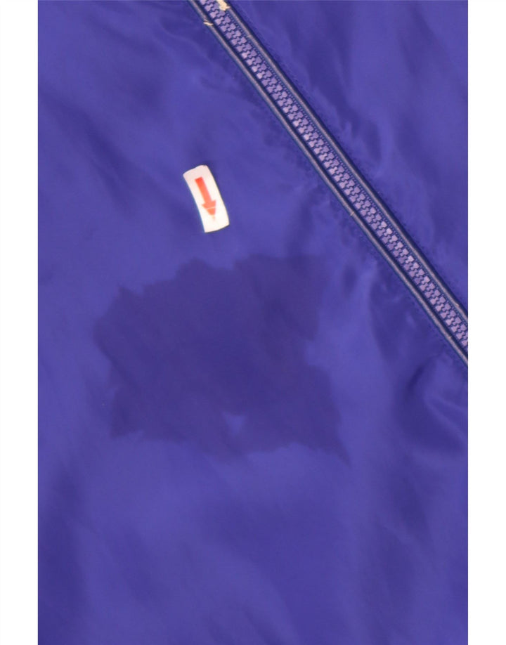 Guess Mens Tracksuit Top Jacket 2XL Blue Colourblock Polyester