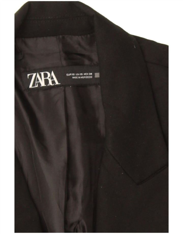 Giacca blazer doppiopetto da uomo Zara UK 34 XS nera