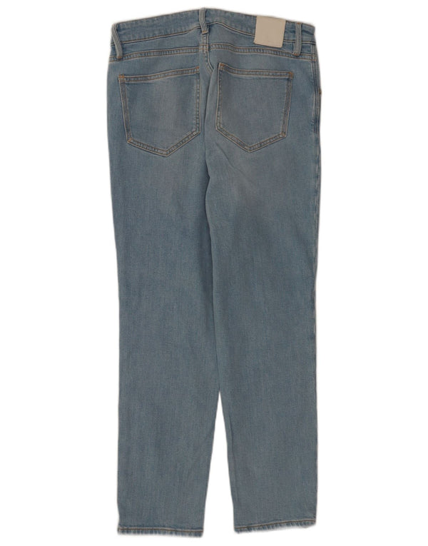 Massimo Dutti Damen Slim Jeans EU 36 XS W26 L26 Blaue Baumwolle