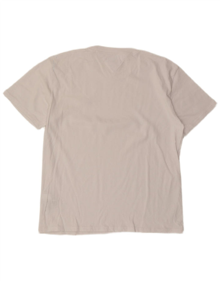 Camiseta masculina TOMMY HILFIGER 2XL algodão branco