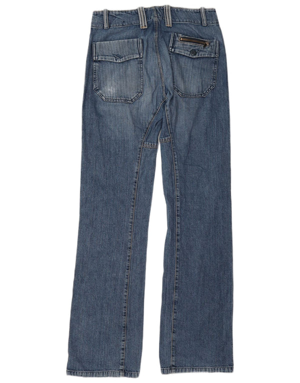 Diesel Womens Bootcut Jeans W28 L34 Blue Cotton