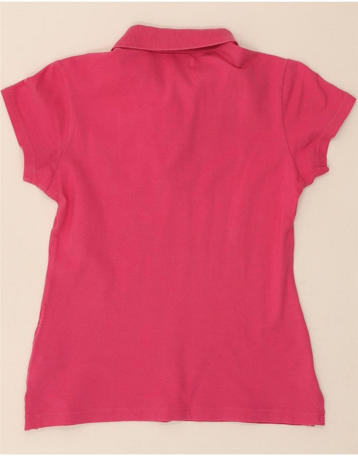 ADIDAS Womens Polo Shirt IT 40 Small Pink Cotton Vintage Adidas and Second-Hand Adidas from Messina Hembry 