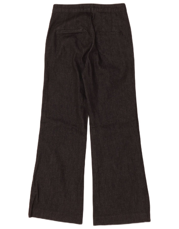 Женские широкие брюки чинос Massimo Dutti EU 34 XS W24 L29 черные