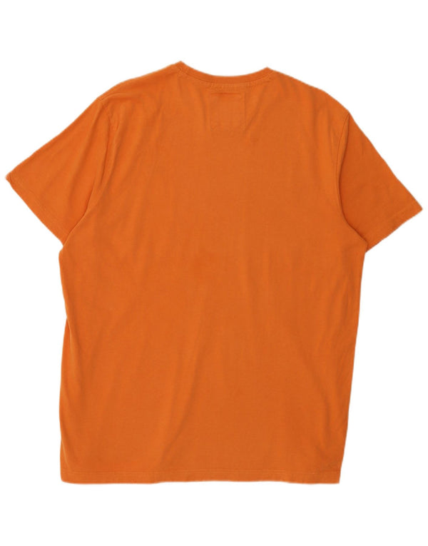 J. Crew T-Shirt Homme Top XL Orange Coton