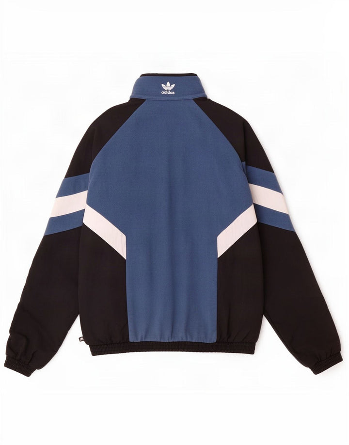 Ανδρική φόρμα πουλόβερ Adidas Top Jacket Small Blue Colourblock Polyester