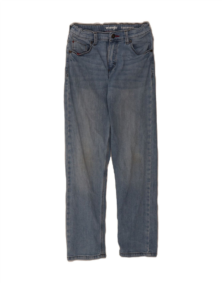 WRANGLER Womens Regular Tapered Jeans W26 L26 Blue Vintage Wrangler and Second-Hand Wrangler from Messina Hembry 